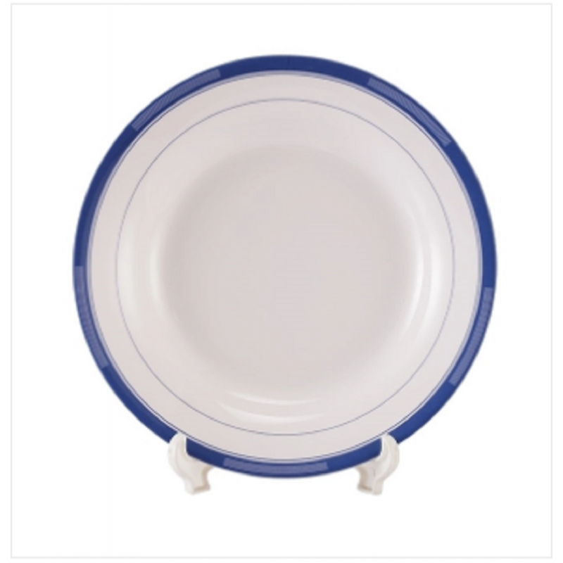 Italiano 9" Soup Plate-Sky Line Brand: Italiano