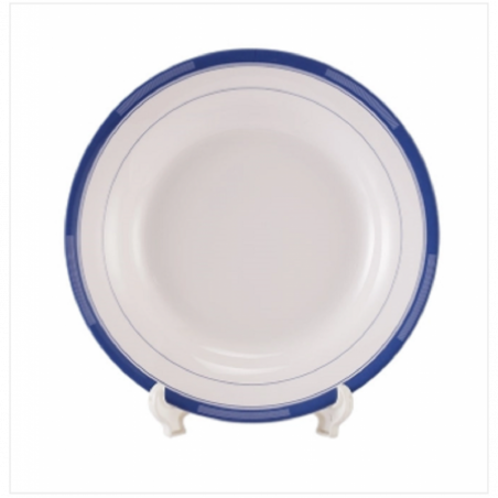 Italiano 9" Soup Plate-Sky Line Brand: Italiano